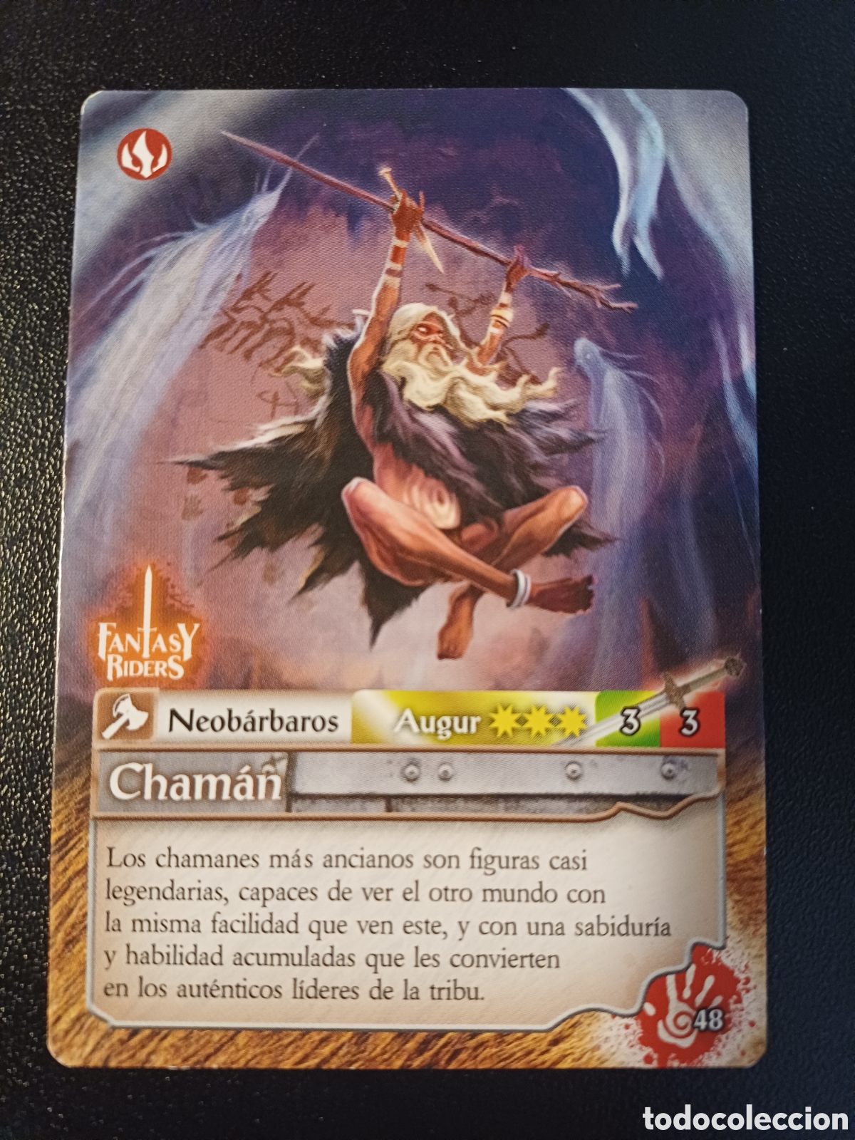 Figurine Collezionabili: #048 CHAMAN PANINI FANTASY RIDER 2018