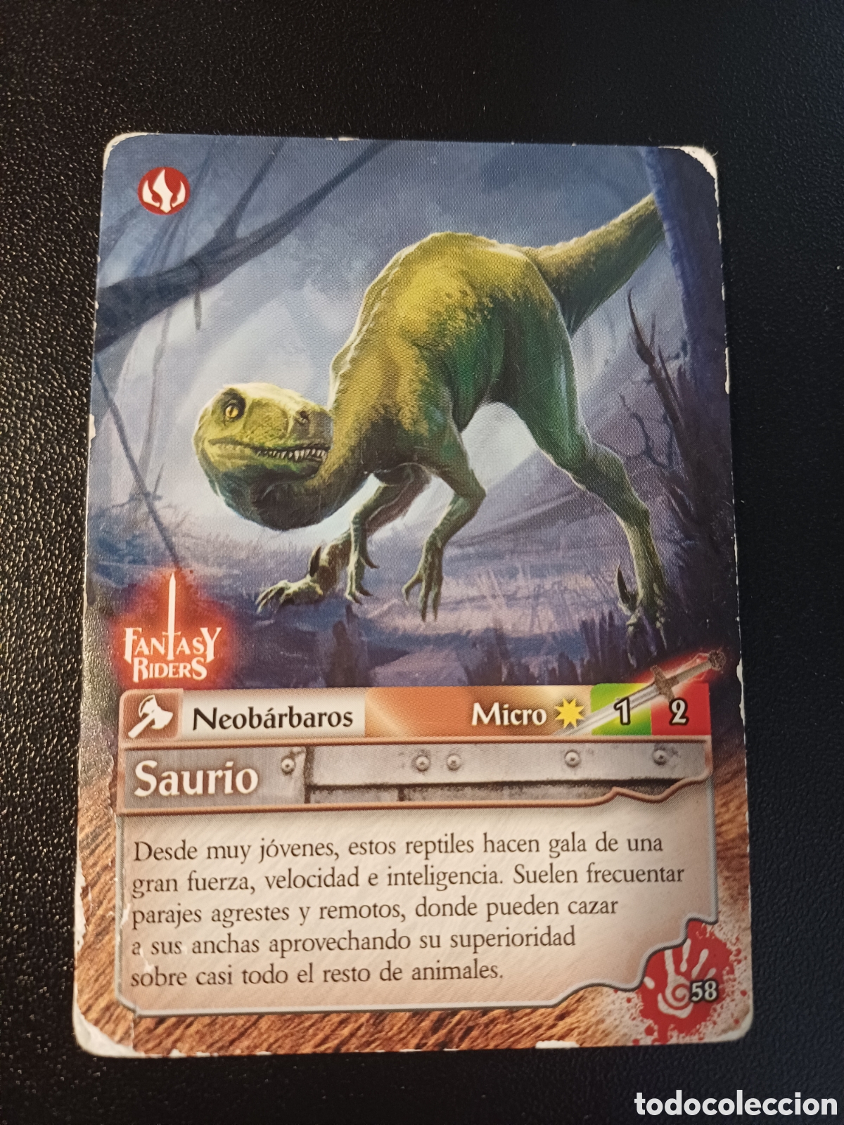 Cartes &agrave; &Eacute;changer: #058 SAURIO MICRO PANINI FANTASY RIDER 2018