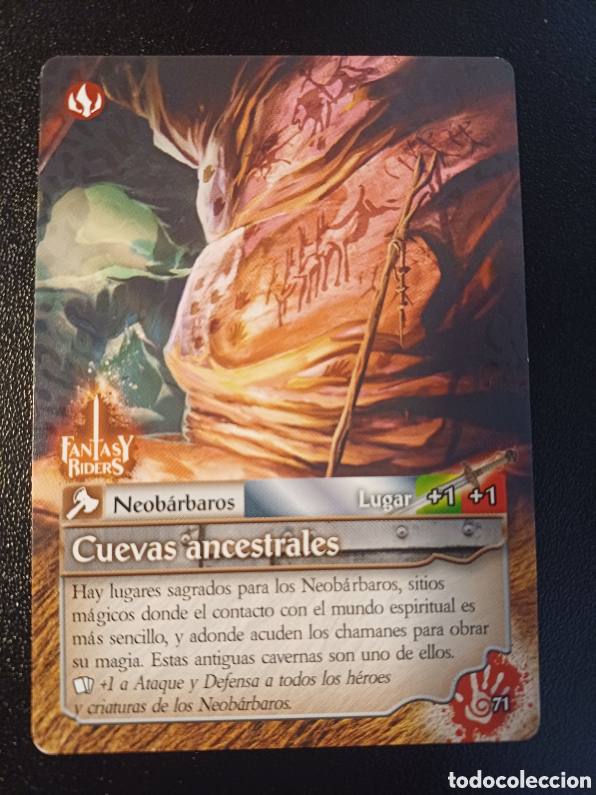 Figurine Collezionabili: #071 CUEVAS ANCESTRALES PANINI FANTASY RIDER 2018
