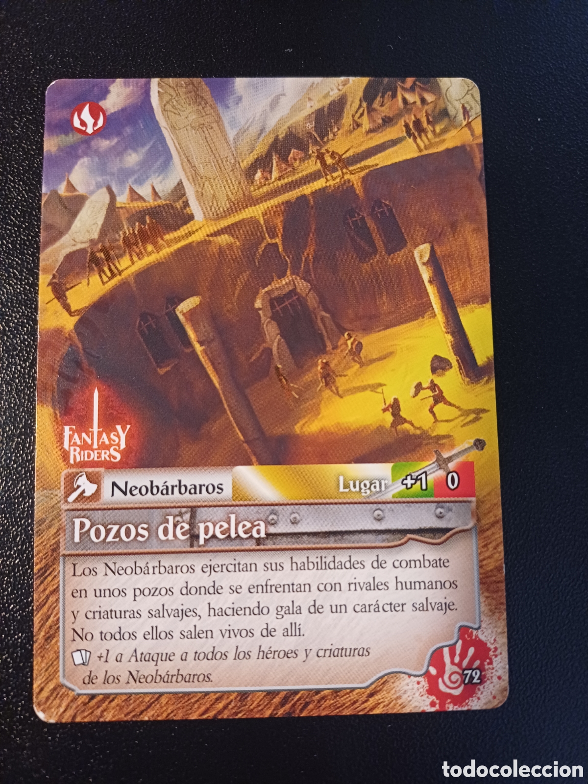 Cartes &agrave; &Eacute;changer: #072 POZOS DE PELEA PANINI FANTASY RIDER 2018