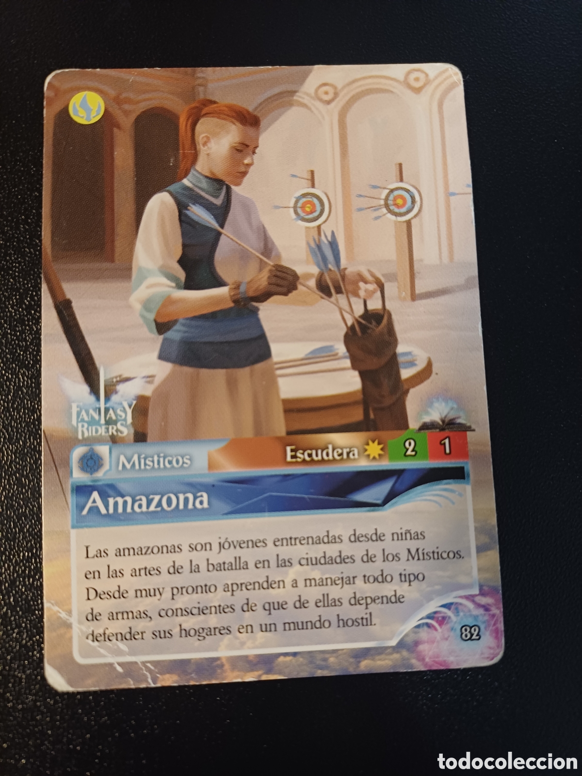 Figurine Collezionabili: #082 AMAZONA PANINI FANTASY RIDER 2018