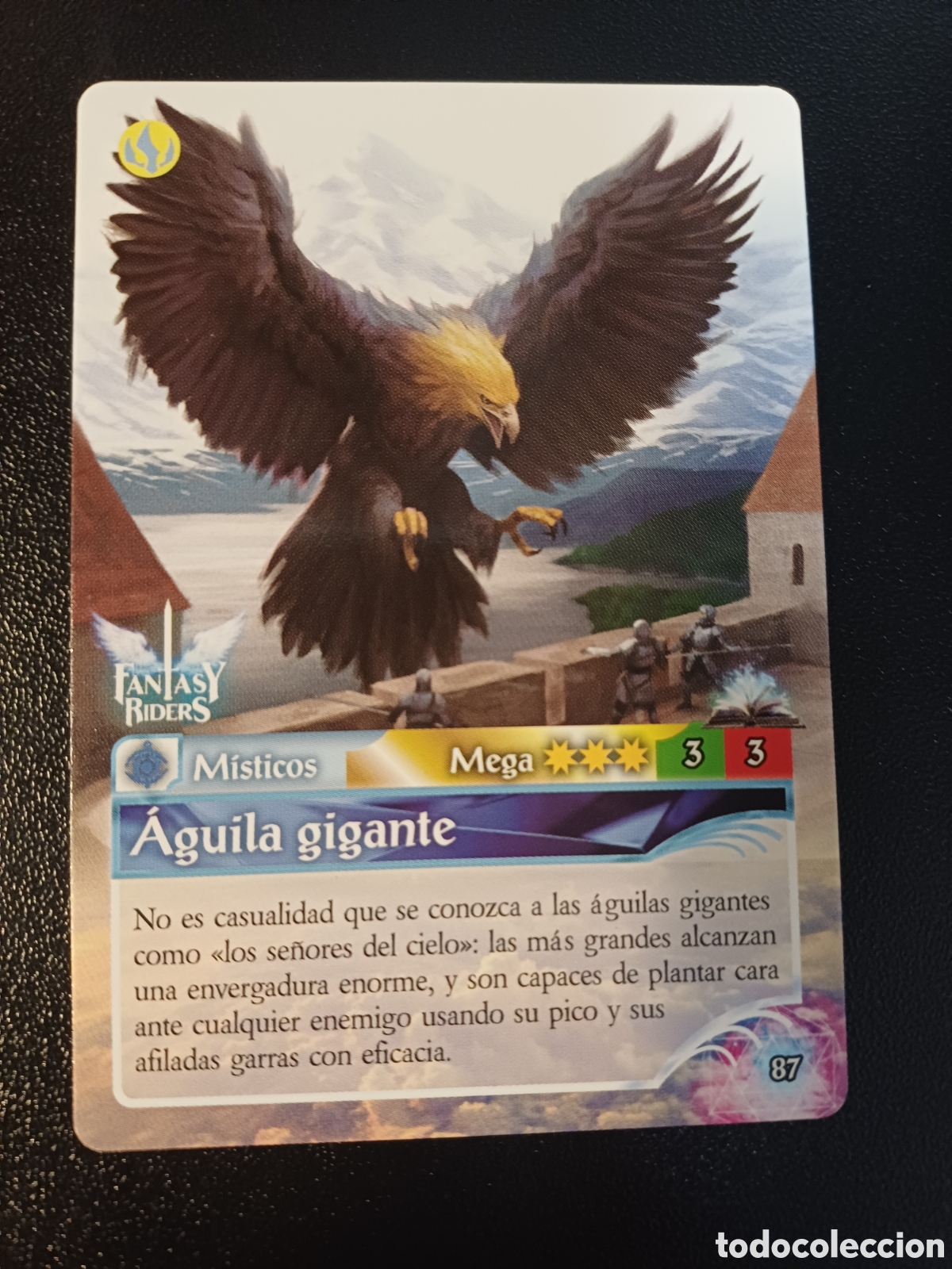 Trading Cards: #087 AGUILA GIGANTE PANINI FANTASY RIDER 2018