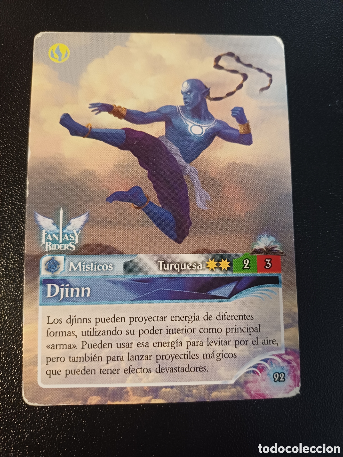 Cartes &agrave; &Eacute;changer: #092 DJINN PANINI FANTASY RIDER 2018