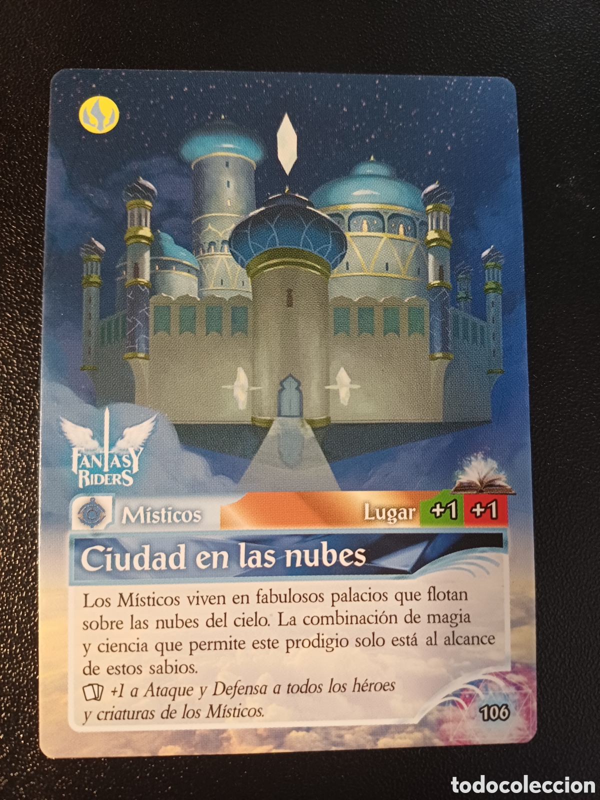 Figurine Collezionabili: #106 CIUDAD EN LAS NUBES PANINI FANTASY RIDER 2018