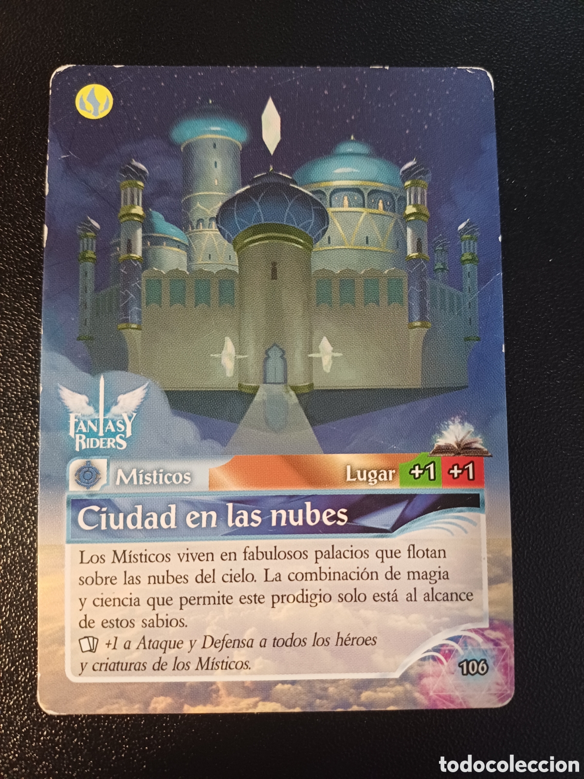 Cartes &agrave; &Eacute;changer: #106 CIUDAD EN LAS NUEBES PANINI FANTASY RIDER 2018