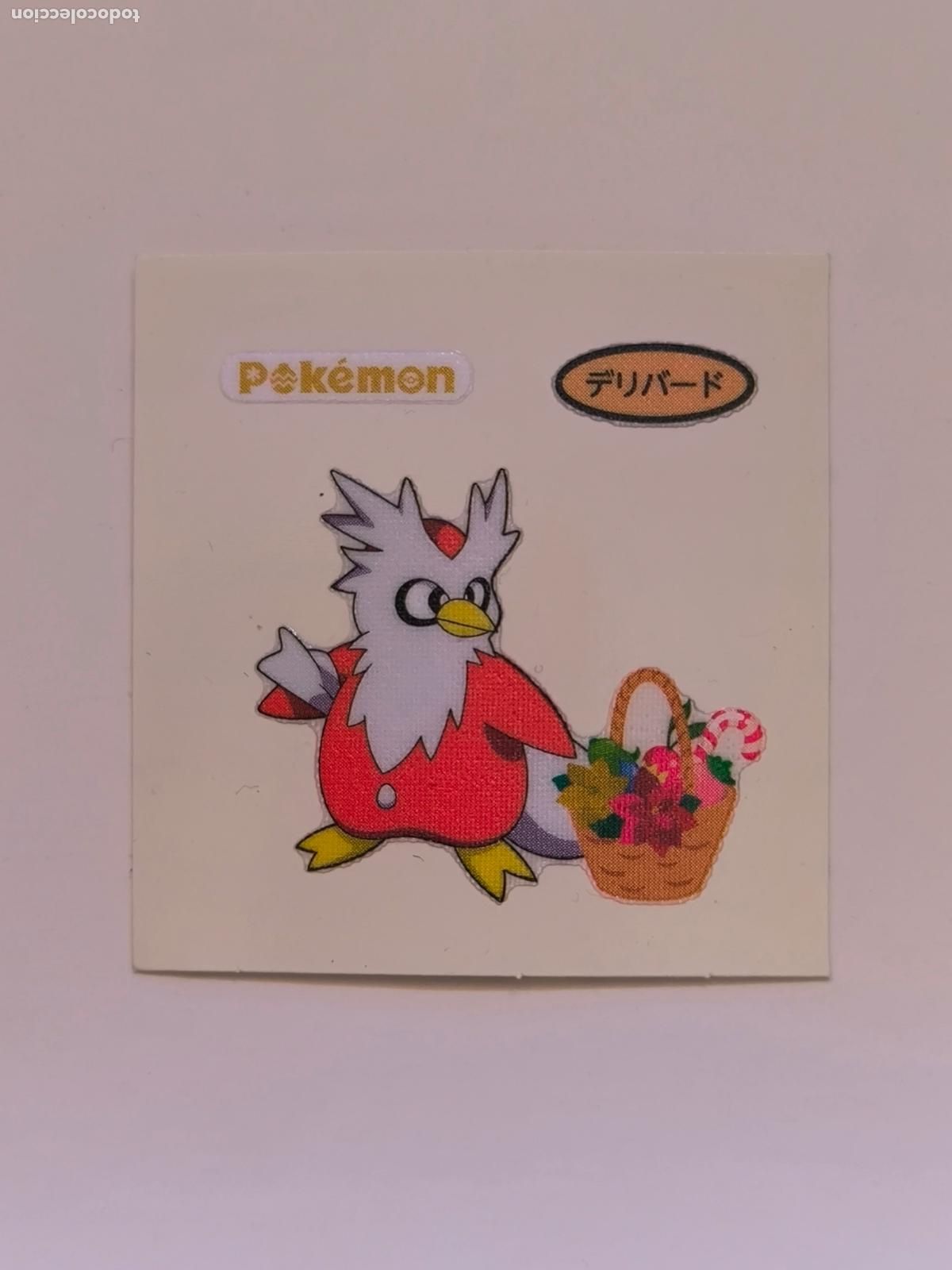 Trading Cards: POKEMON DAIICHI PAN - DELIBIRD - DECO CHARA BREAD STICKER / SEAL - ORIGINAL JAPON (&Ntilde;7C2)