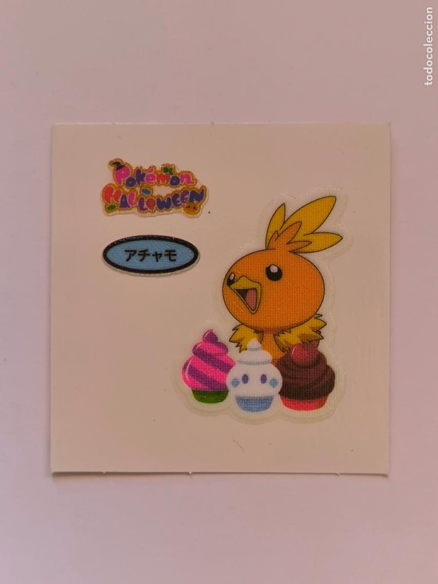 Trading Cards: POKEMON DAIICHI PAN - TORCHIC HALLOWEEN - DECO CHARA BREAD STICKER / SEAL - ORIGINAL JAPON (&Ntilde;7C3)