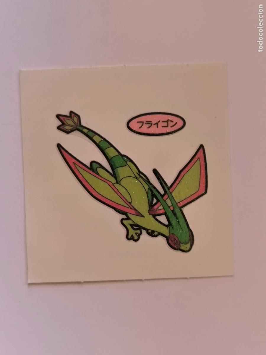 Trading Cards: POKEMON DAIICHI PAN - FLYGON - DECO CHARA BREAD STICKER / SEAL - ORIGINAL JAPON (&Ntilde;7C2)
