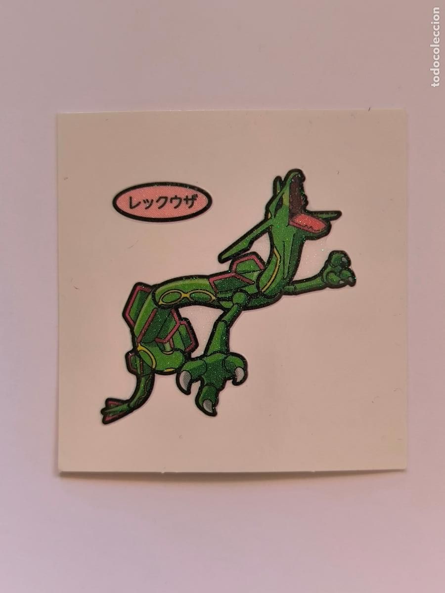 Trading Cards: POKEMON DAIICHI PAN - RAYQUAZA - DECO CHARA BREAD STICKER / SEAL - ORIGINAL JAPON (&Ntilde;7C3)