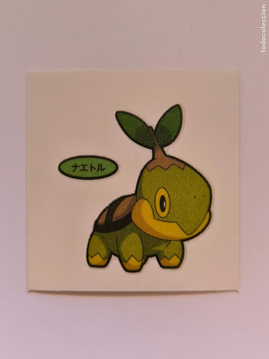Trading Cards: POKEMON DAIICHI PAN - TURTWIG - DECO CHARA BREAD STICKER / SEAL - ORIGINAL JAPON (&Ntilde;7C5)