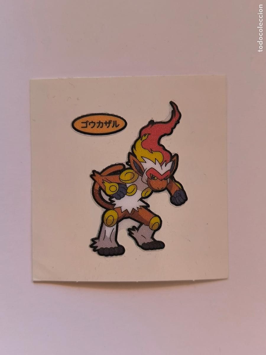 Trading Cards: POKEMON DAIICHI PAN - INFERNAPE - DECO CHARA BREAD STICKER / SEAL - ORIGINAL JAPON (&Ntilde;7C3)