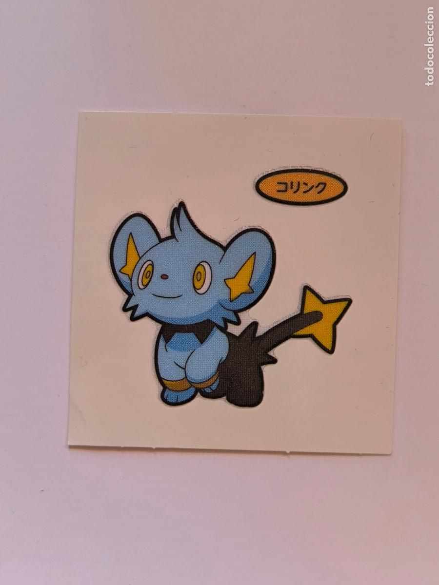 Trading Cards: POKEMON DAIICHI PAN - SHINX - DECO CHARA BREAD STICKER / SEAL - ORIGINAL JAPON (&Ntilde;7C3)