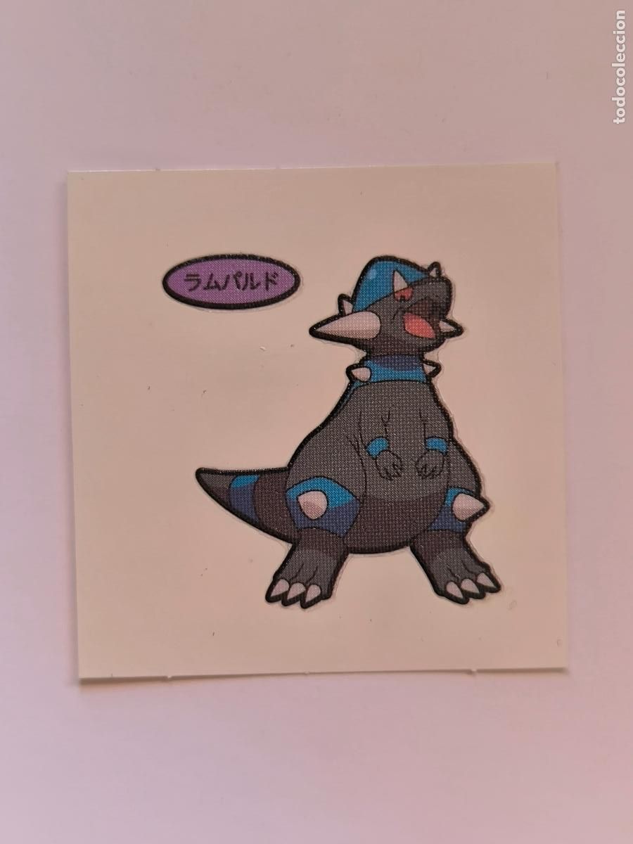 Trading Cards: POKEMON DAIICHI PAN - RAMPARDOS - DECO CHARA BREAD STICKER / SEAL - ORIGINAL JAPON (&Ntilde;7C3)