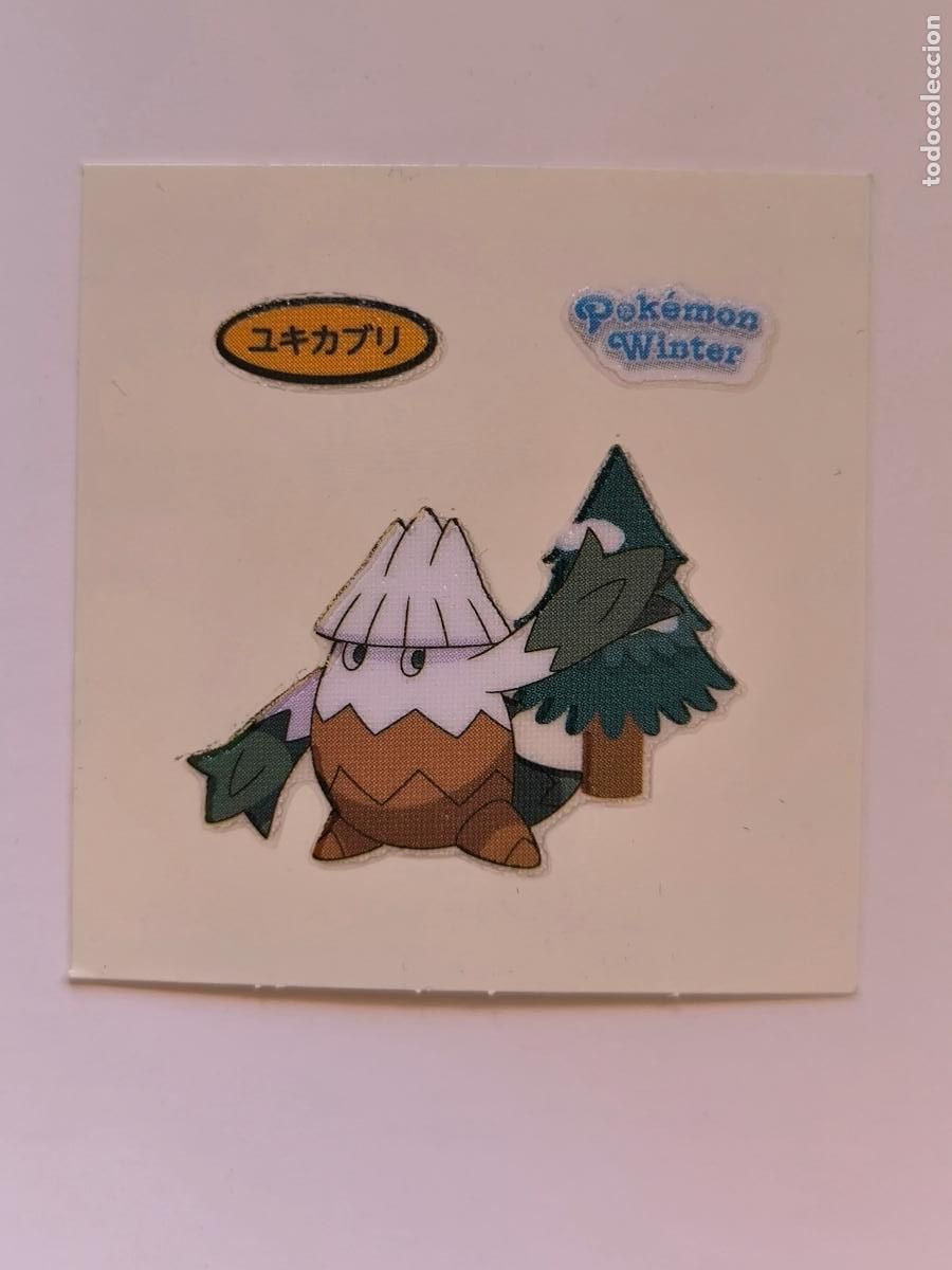 Trading Cards: POKEMON DAIICHI PAN - SNOVER WINTER - DECO CHARA BREAD STICKER / SEAL - ORIGINAL JAPON (&Ntilde;7C3)