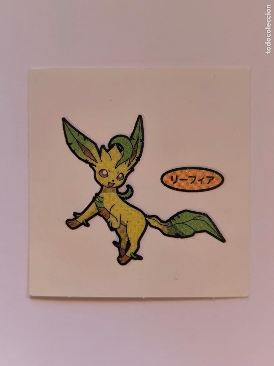 Trading Cards: POKEMON DAIICHI PAN - LEAFEON - DECO CHARA BREAD STICKER / SEAL - ORIGINAL JAPON (&Ntilde;7C3)