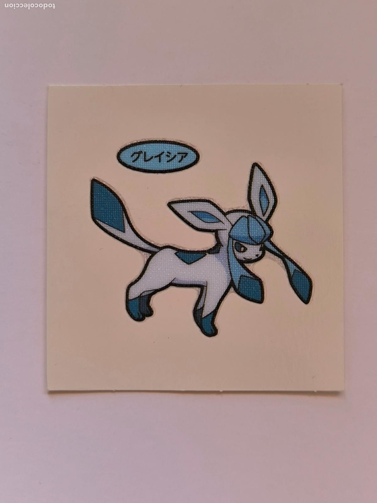Trading Cards: POKEMON DAIICHI PAN - GLACEON - DECO CHARA BREAD STICKER / SEAL - ORIGINAL JAPON (&Ntilde;7C3)