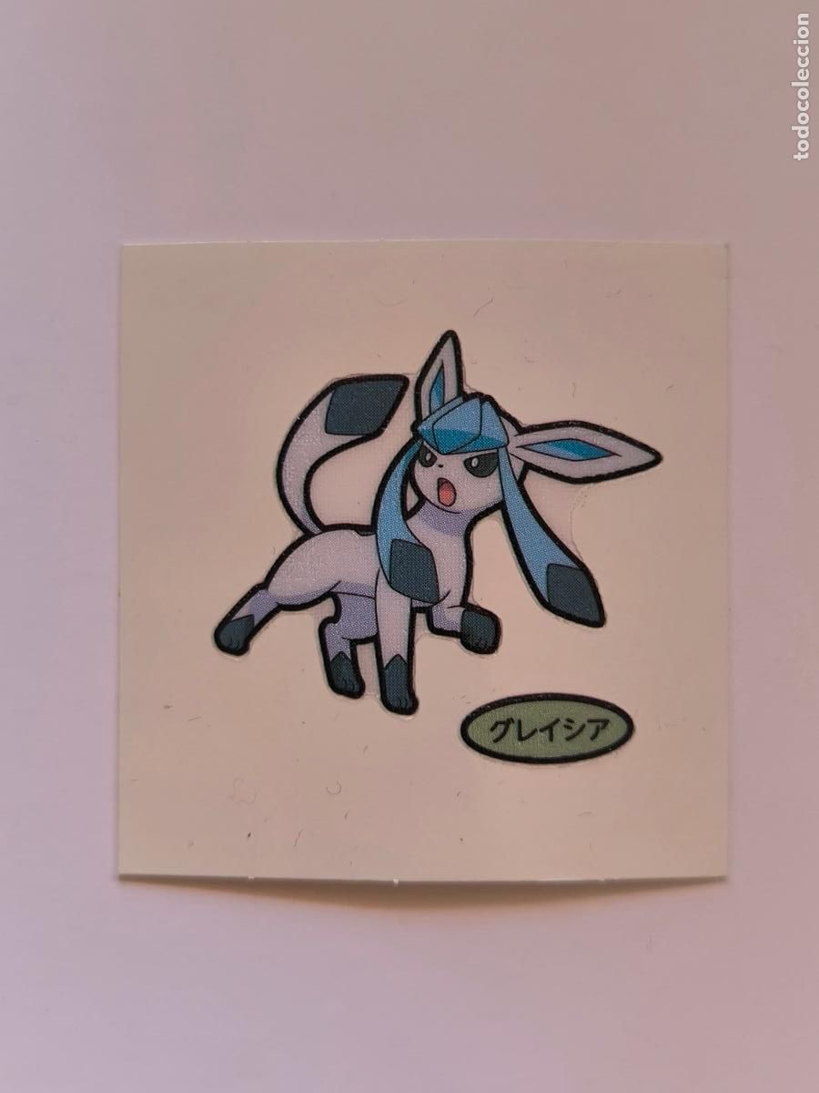Trading Cards: POKEMON DAIICHI PAN - GLACEON - DECO CHARA BREAD STICKER / SEAL - ORIGINAL JAPON (&Ntilde;7C6)