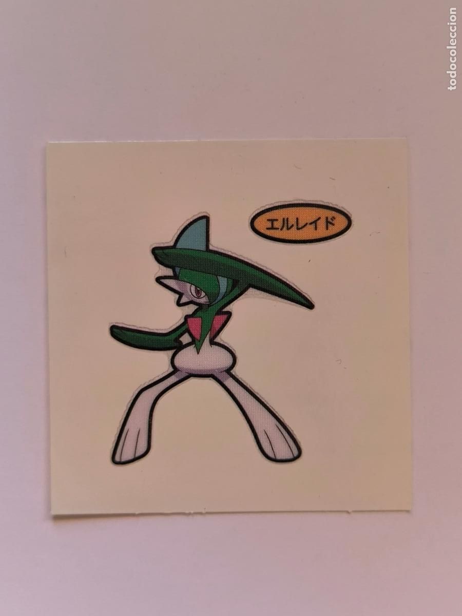 Trading Cards: POKEMON DAIICHI PAN - GALLADE - DECO CHARA BREAD STICKER / SEAL - ORIGINAL JAPON (&Ntilde;7C3)