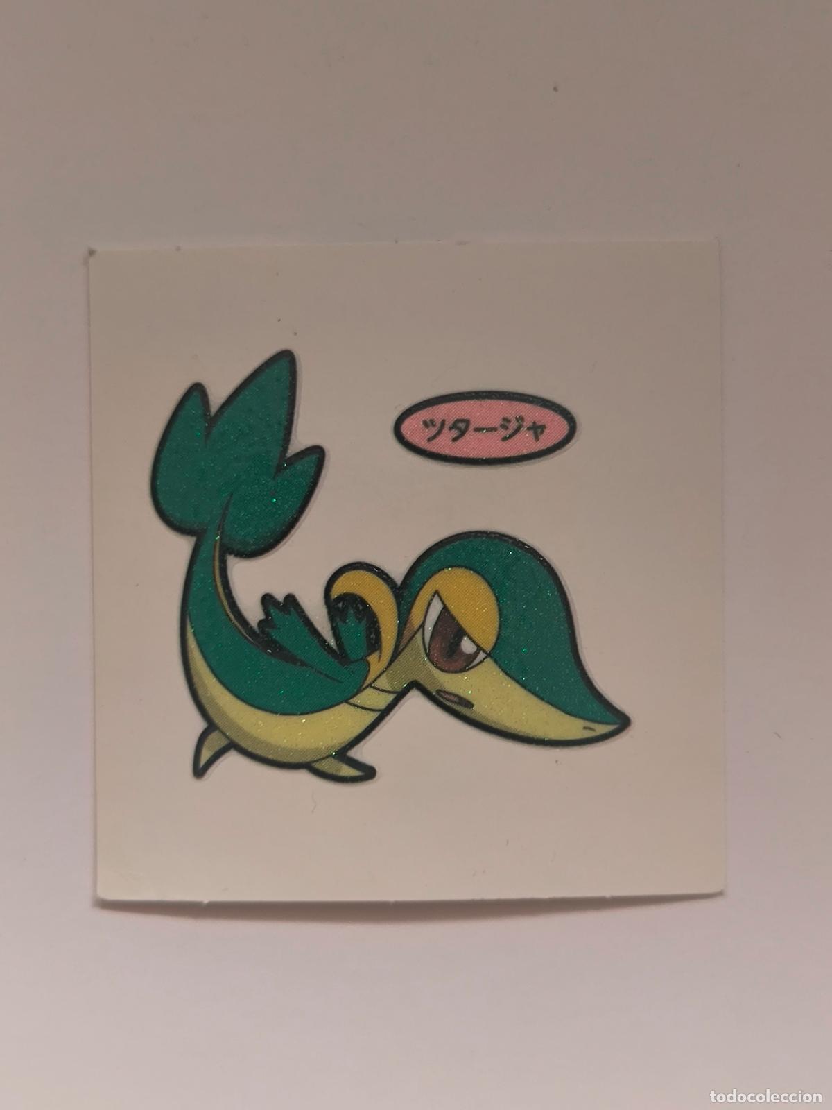 Cartas Colecion&aacute;veis: POKEMON DAIICHI PAN - SNIVY - DECO CHARA BREAD STICKER / SEAL - ORIGINAL JAPON (&Ntilde;7C4)