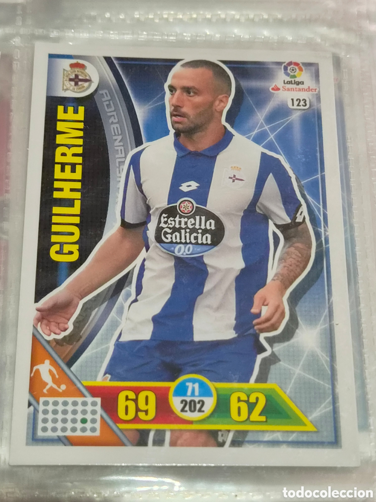 Trading Cards: 123 - GUILHERME , DEPORTIVO ADRENALYN 2016 2017