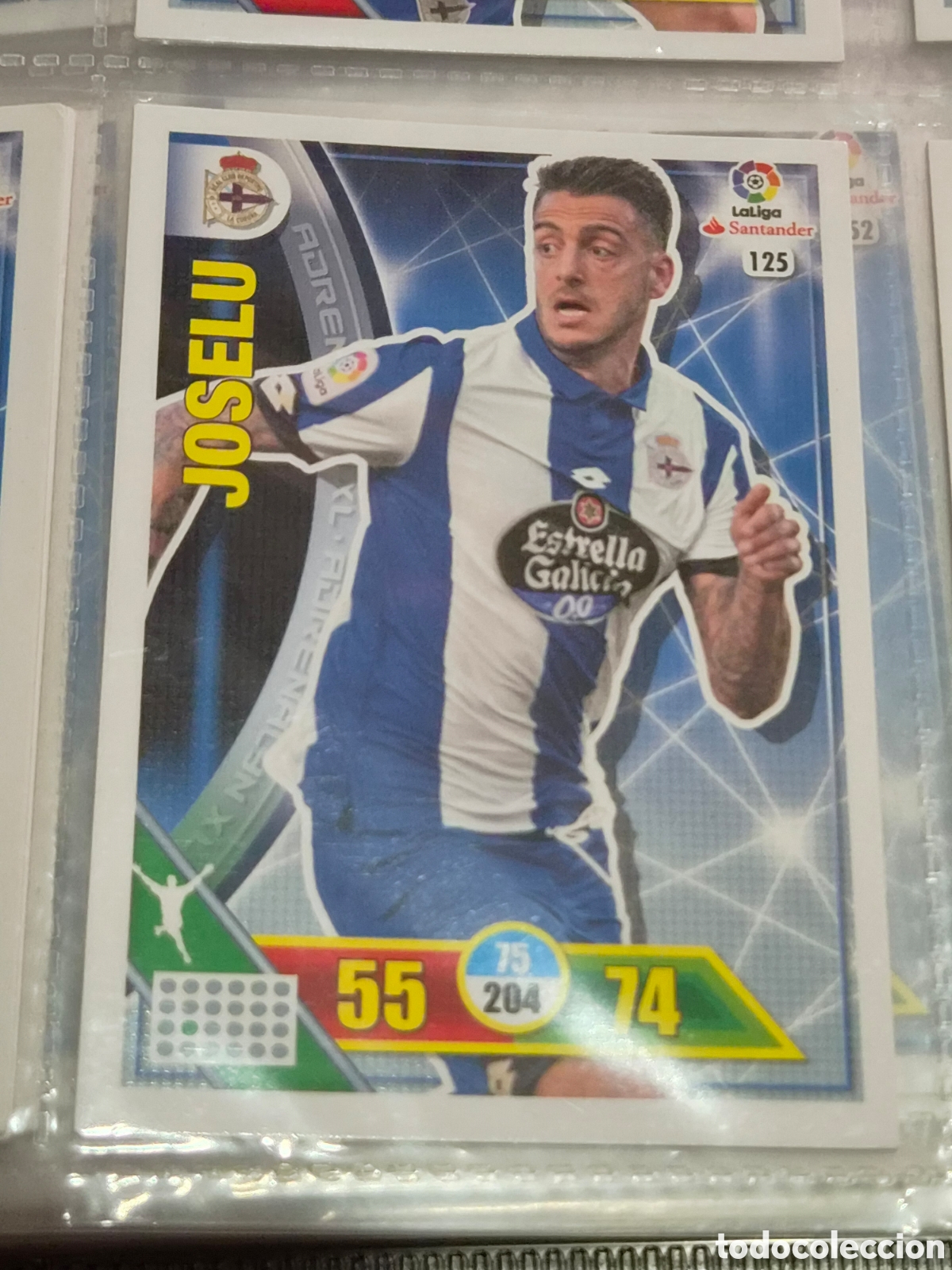 Trading Cards: 125 - JOSELU, DEPORTIVO ADRENALYN 2016 2017