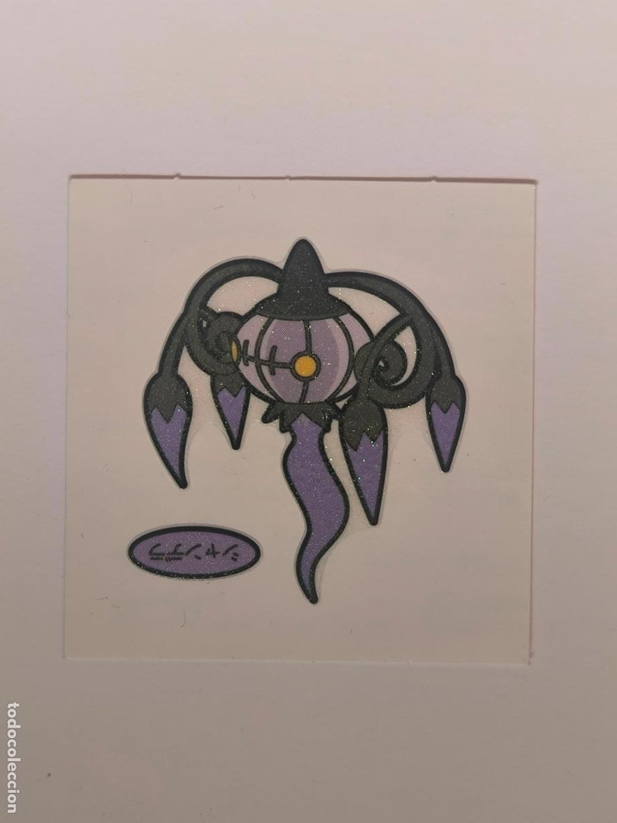 Trading Cards: POKEMON DAIICHI PAN - CHANDELURE - DECO CHARA BREAD STICKER / SEAL - ORIGINAL JAPON (&Ntilde;7C4)