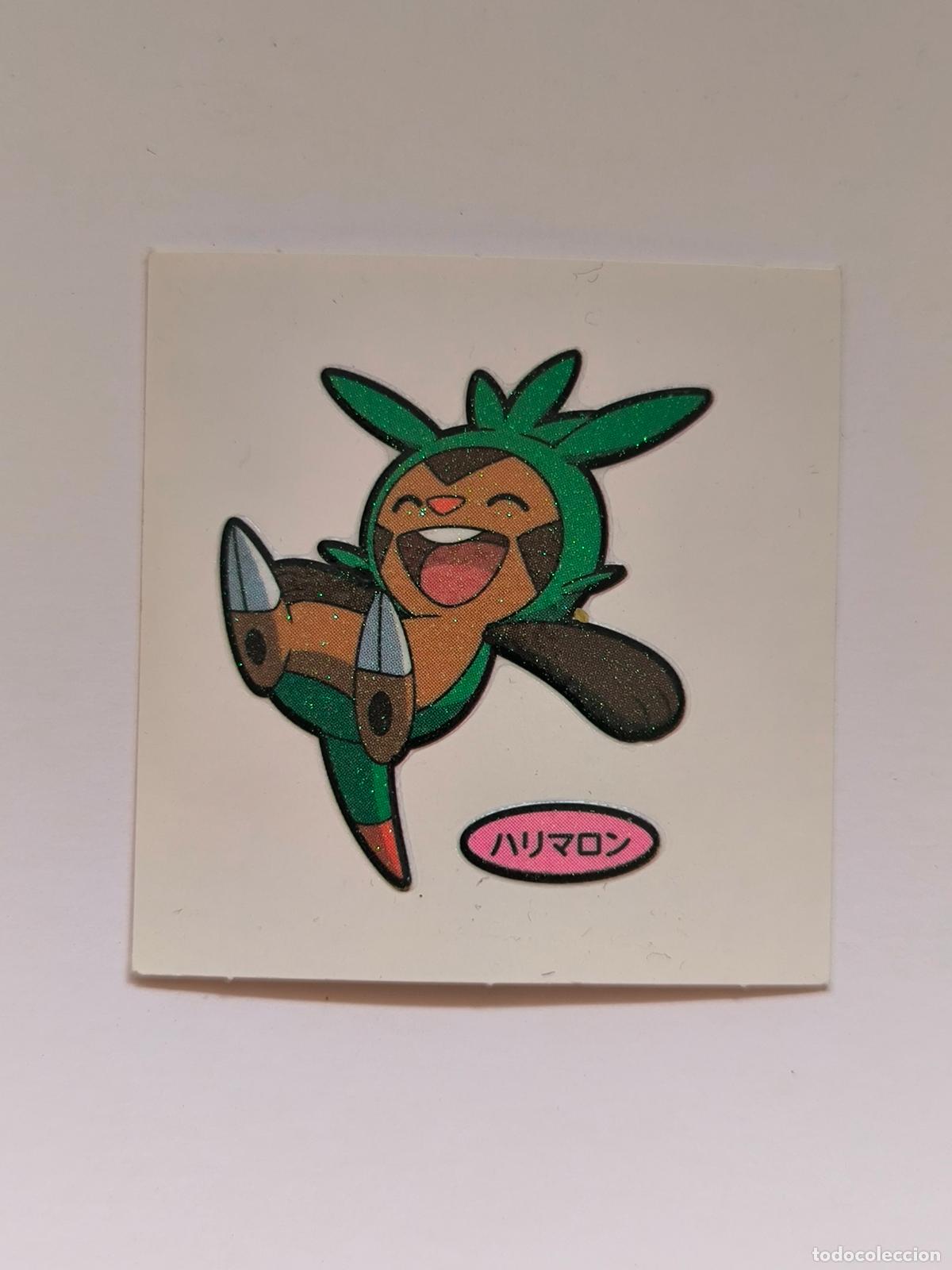 Trading Cards: POKEMON DAIICHI PAN - CHESPIN - DECO CHARA BREAD STICKER / SEAL - ORIGINAL JAPON (&Ntilde;7C4)