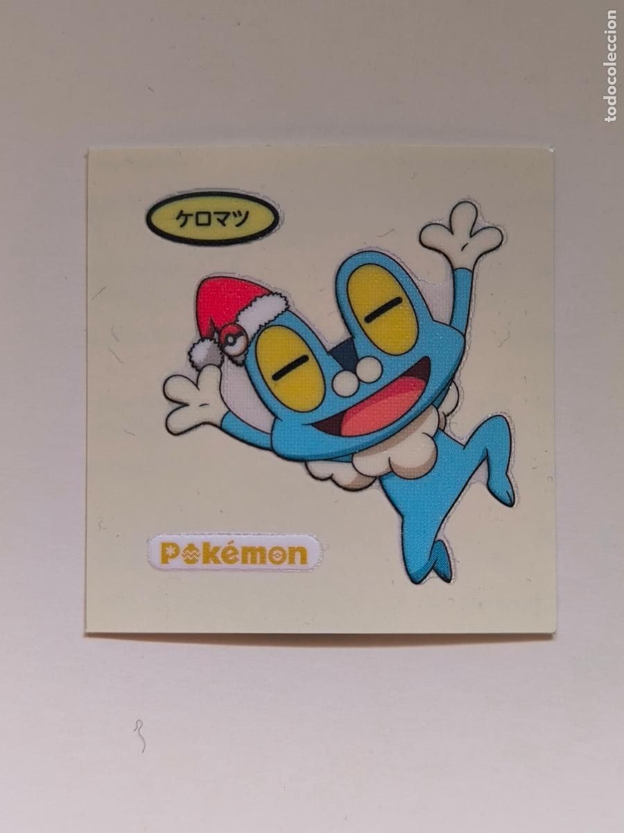 Trading Cards: POKEMON DAIICHI PAN - FROAKIE - DECO CHARA BREAD STICKER / SEAL - ORIGINAL JAPON (&Ntilde;7C6)