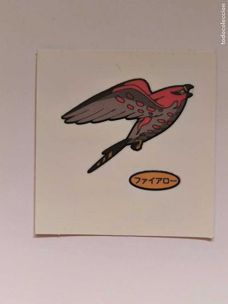 Cartas Colecion&aacute;veis: POKEMON DAIICHI PAN - TALONFLAME - DECO CHARA BREAD STICKER / SEAL - ORIGINAL JAPON (&Ntilde;7C5)