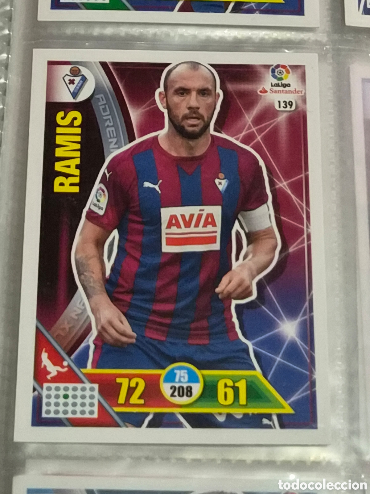 Trading Cards: 139 - RAMIS , EIBAR ADRENALYN 2016 2017