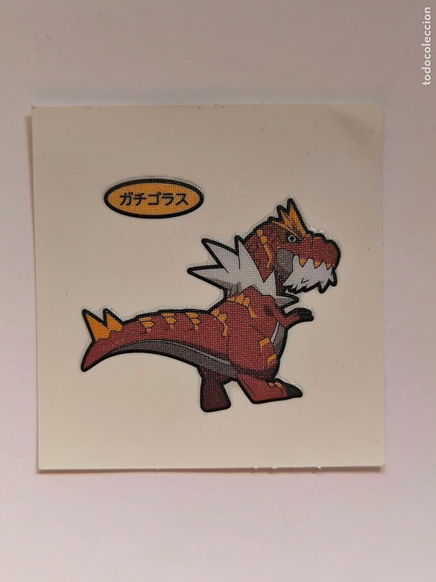 Cartas Colecion&aacute;veis: POKEMON DAIICHI PAN - TYRANTRUM - DECO CHARA BREAD STICKER / SEAL - ORIGINAL JAPON (&Ntilde;7C5)