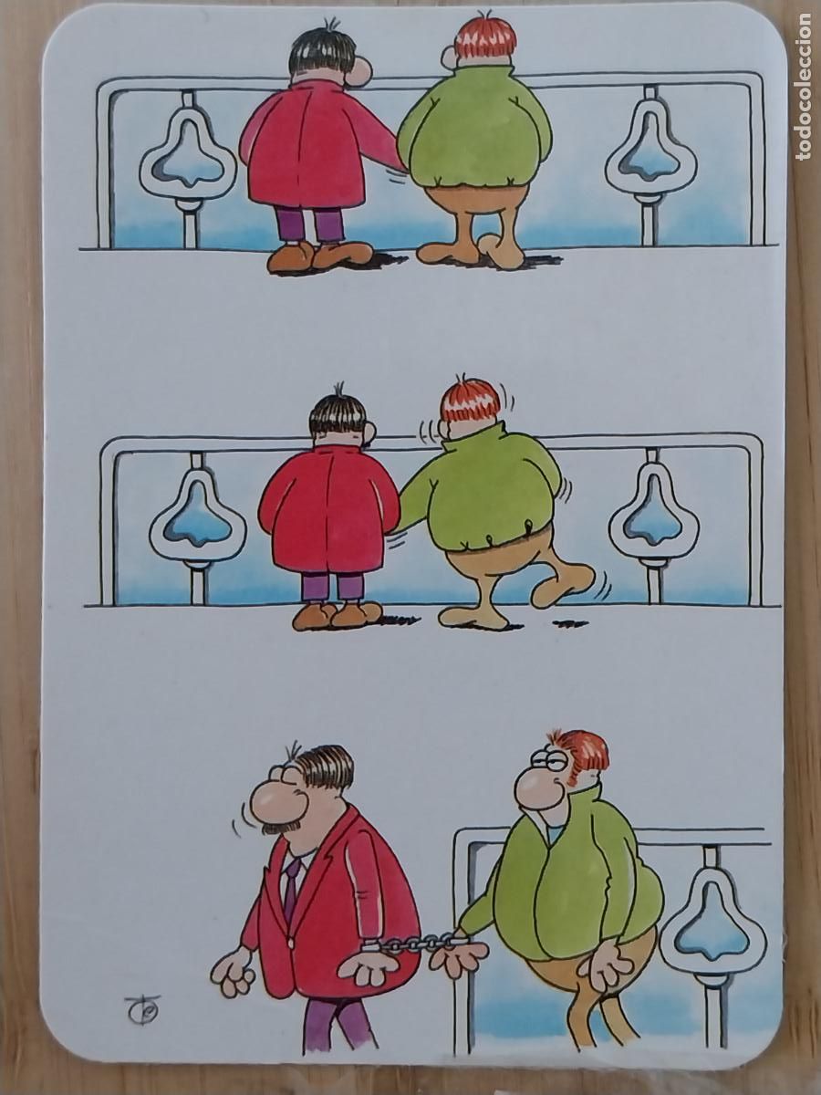 Trading Cards: ILUSTRACION PRISIONERO CALENDARIO 1993 PUBLI *** BAR BIARRITZ *** REF WCB 87