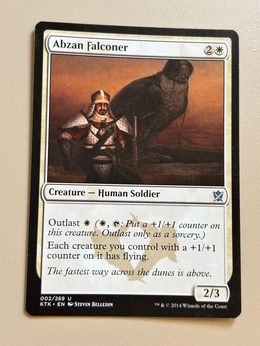 Trading Cards: MAGIC THE GATHERING - ABZAN FALCONER ( KHANS OF TARKIR )