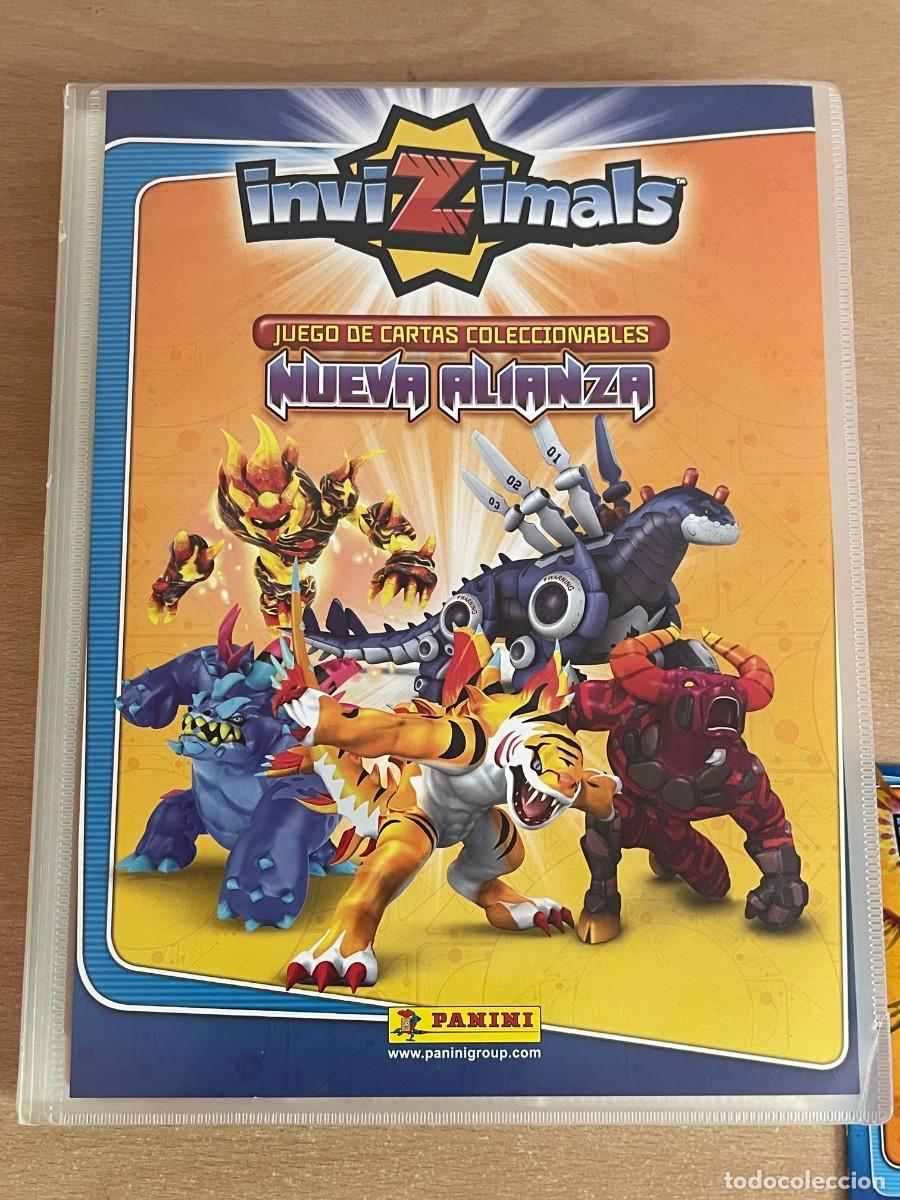 Trading Cards: 614- Panini INVIZIMALS NUEVA ALIANZA Juego de Cartas Coleccionables con 428 cards +Sobres y Folletos