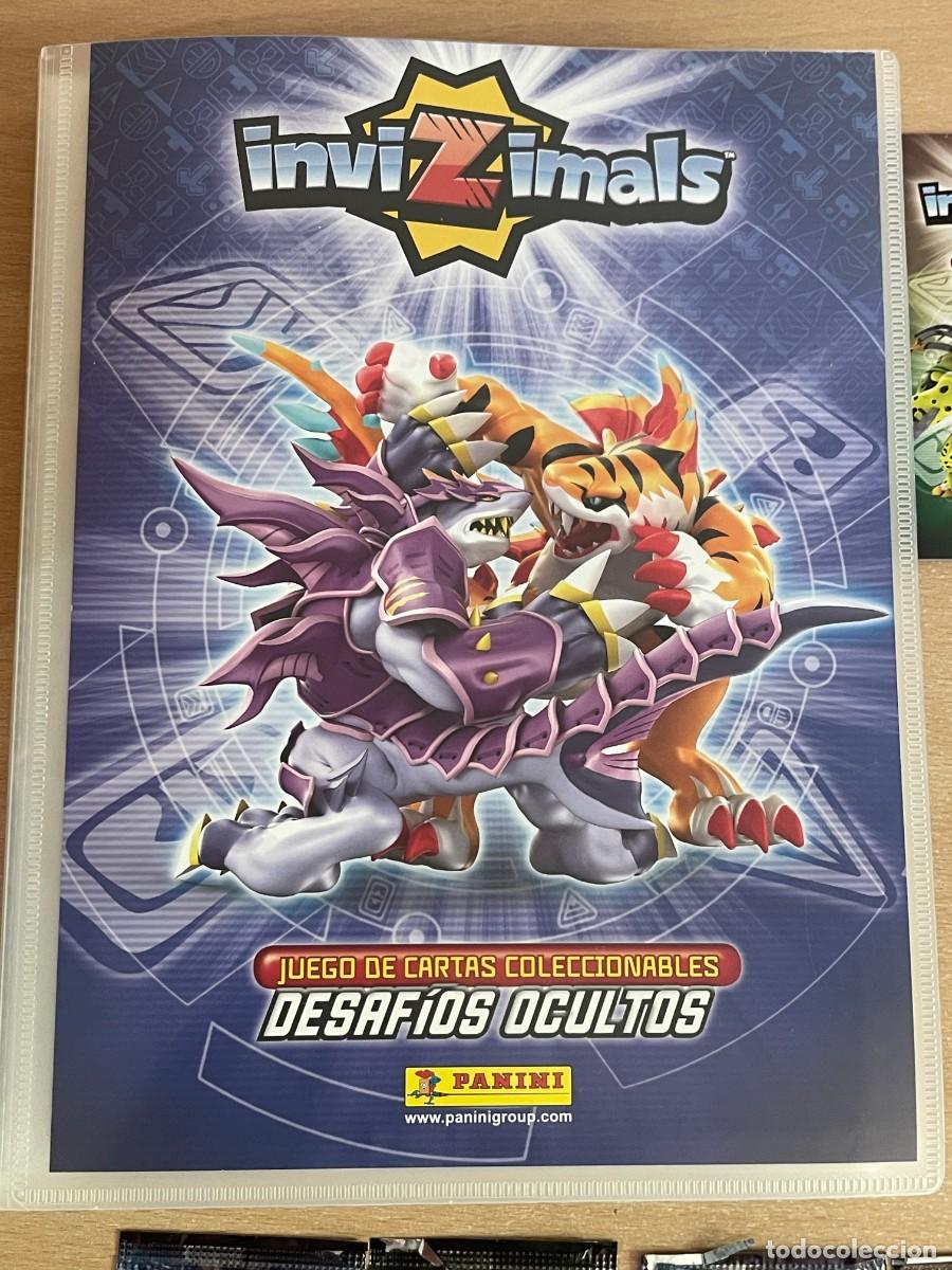 Trading Cards: 616- Panini INVIZIMALS DESAFIOS OCULTOS Juego de Cartas Coleccionables con 470 cards +Sobres Folleto
