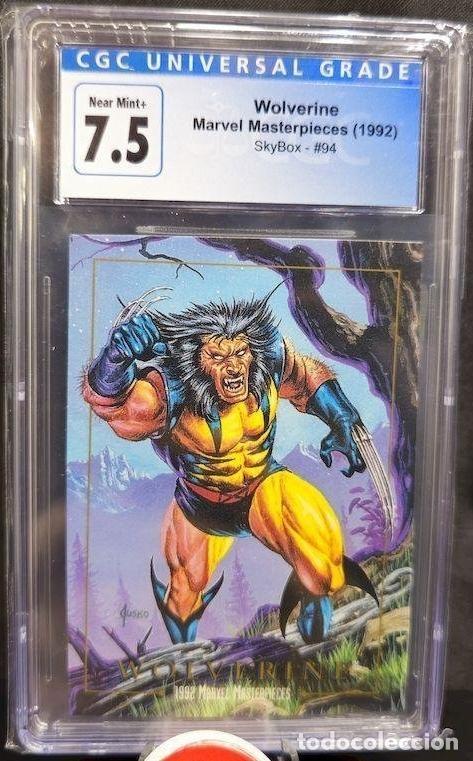 Trading cards: Coleccion 12 cartas 1992 Marvel Masterpieces Skybox - Foto 3