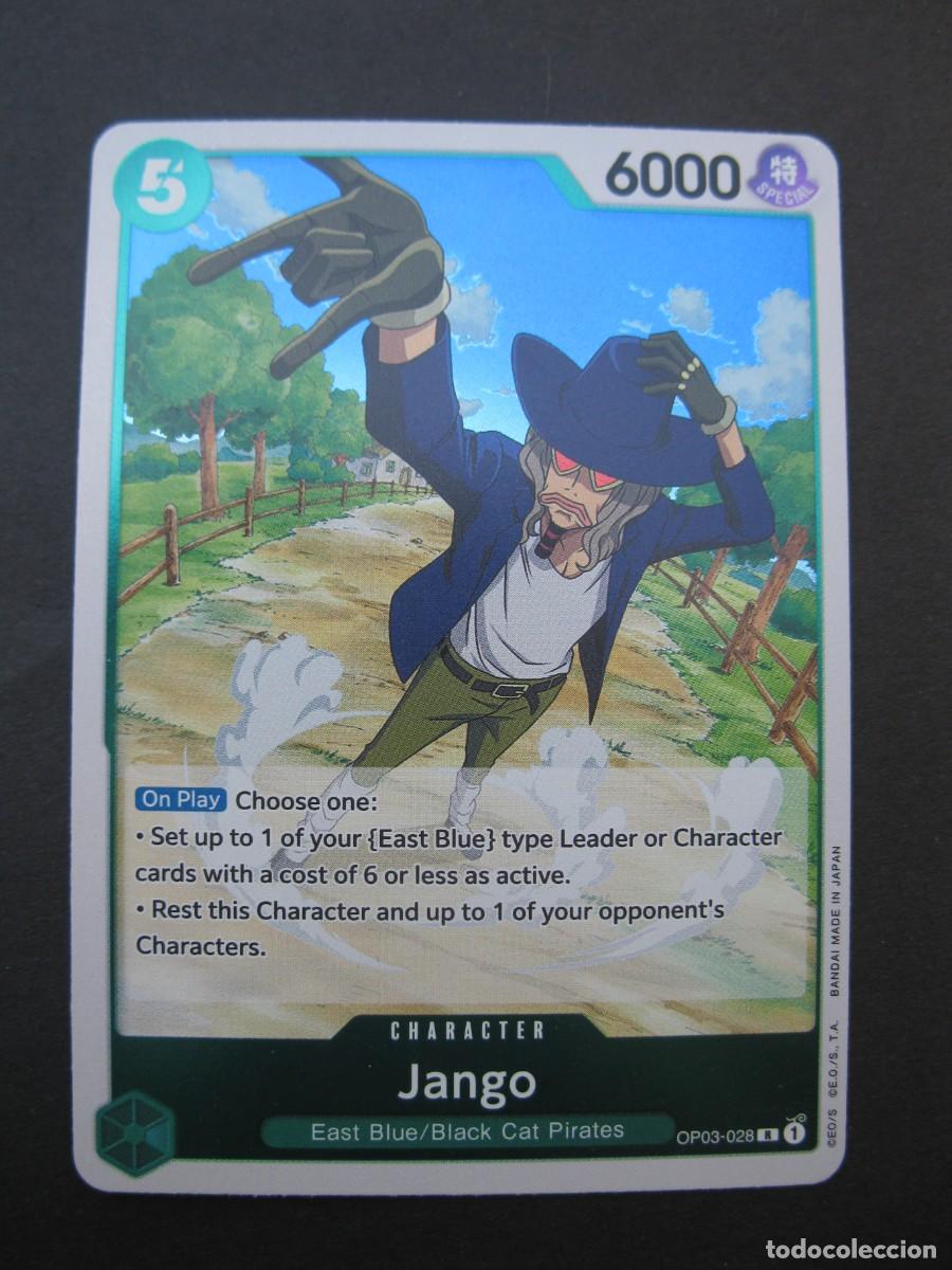 Trading Cards: CARTA - ONE PIECE - TRADING CARD - JANGO - EN INGL&Eacute;S - BANDAI.