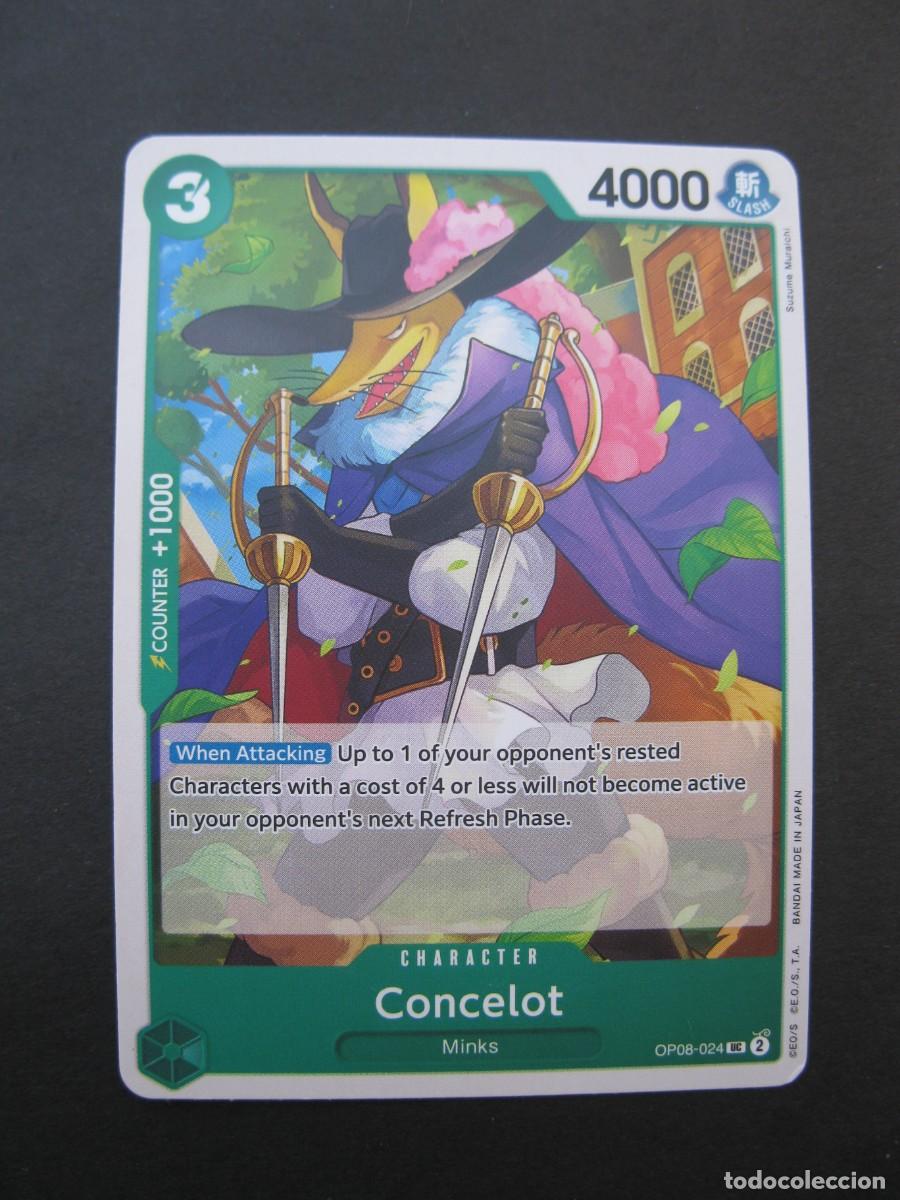 Trading Cards: CARTA - ONE PIECE - TRADING CARD - CONCELOT - EN INGL&Eacute;S - BANDAI.