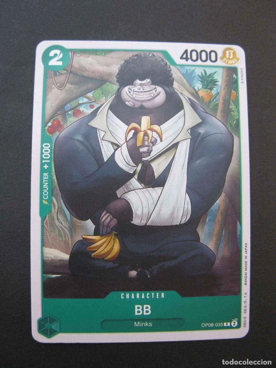 Trading Cards: CARTA - ONE PIECE - TRADING CARD - BB - EN INGL&Eacute;S - BANDAI.