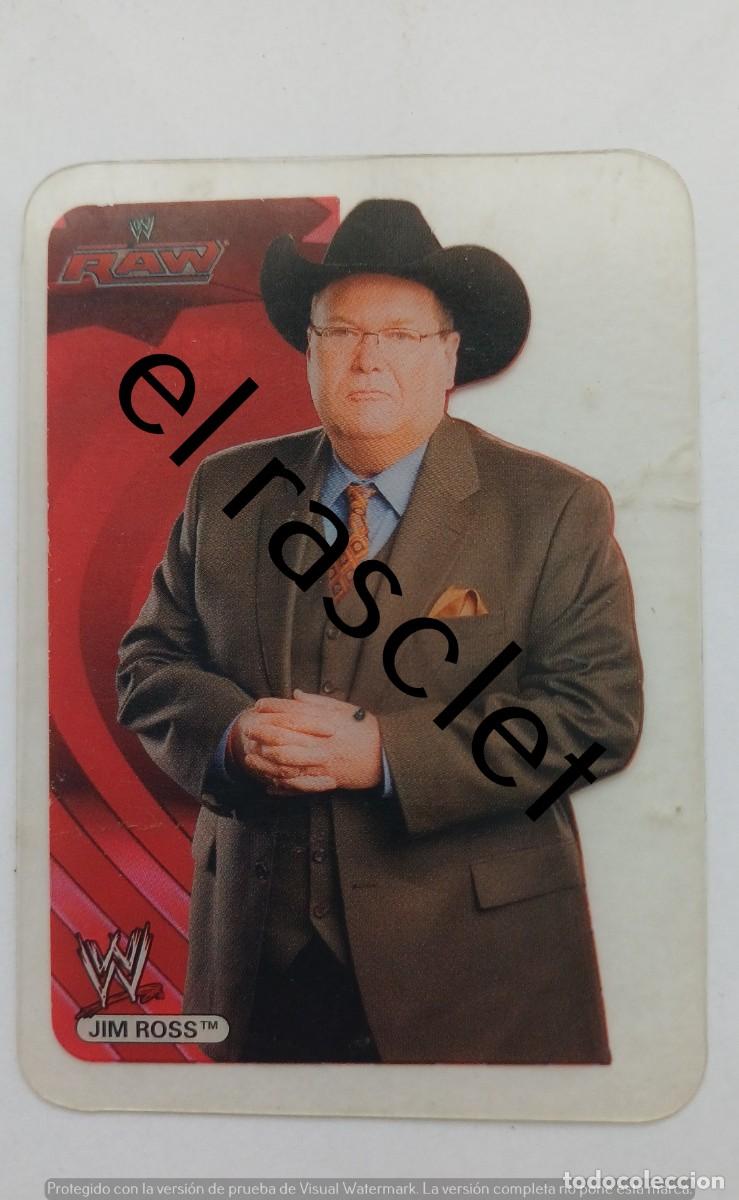 Trading Cards: CARTA/CROMO - WWE LAMINCARDS - JIM ROSS - N&ordm; 039- A&Ntilde;O 2007