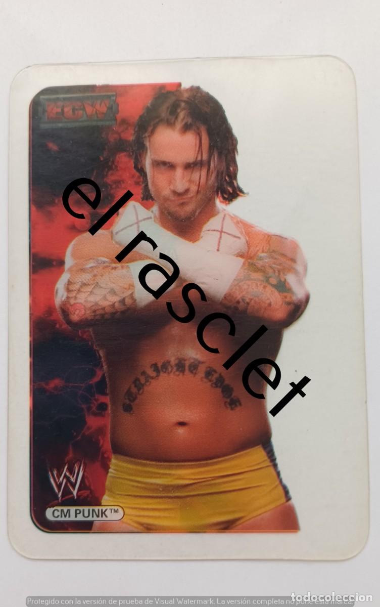 Trading Cards: CARTA/CROMO - WWE LAMINCARDS - CM PUNK- N&ordm; 070- A&Ntilde;O 2007