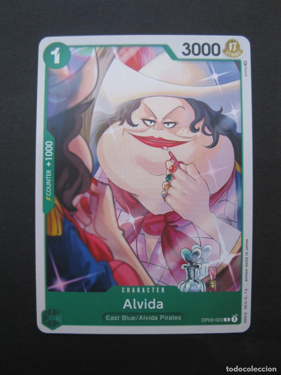 Trading Cards: CARTA - ONE PIECE - TRADING CARD - ALVIDA - EN INGL&Eacute;S - BANDAI.