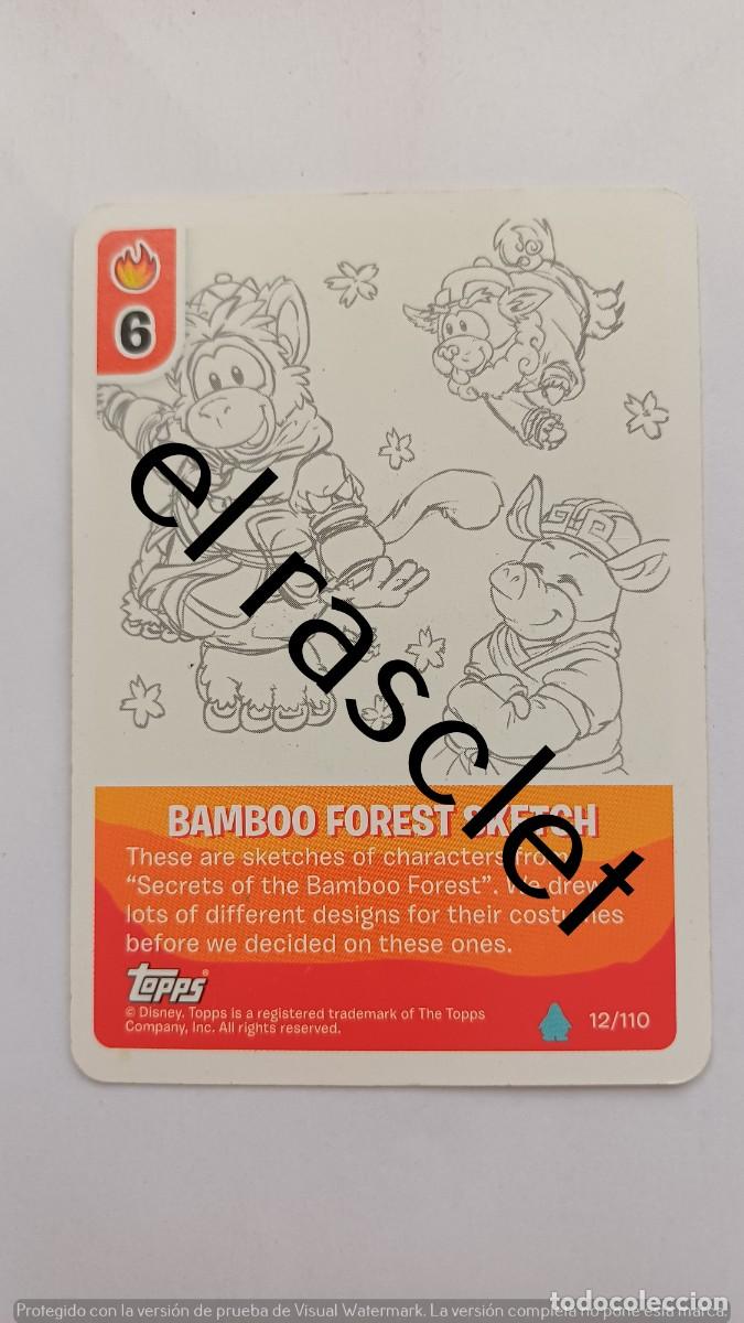 Trading Cards: CARTA/CROMO - CLUB PENGUIN DISNEY - N&ordm; 12/110