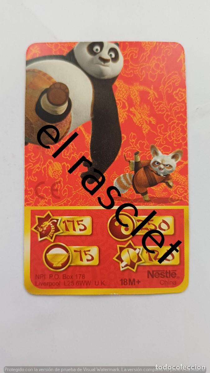 Trading Cards: CARTA/CROMO -KUNFU PANDA DREAMWORKS.
