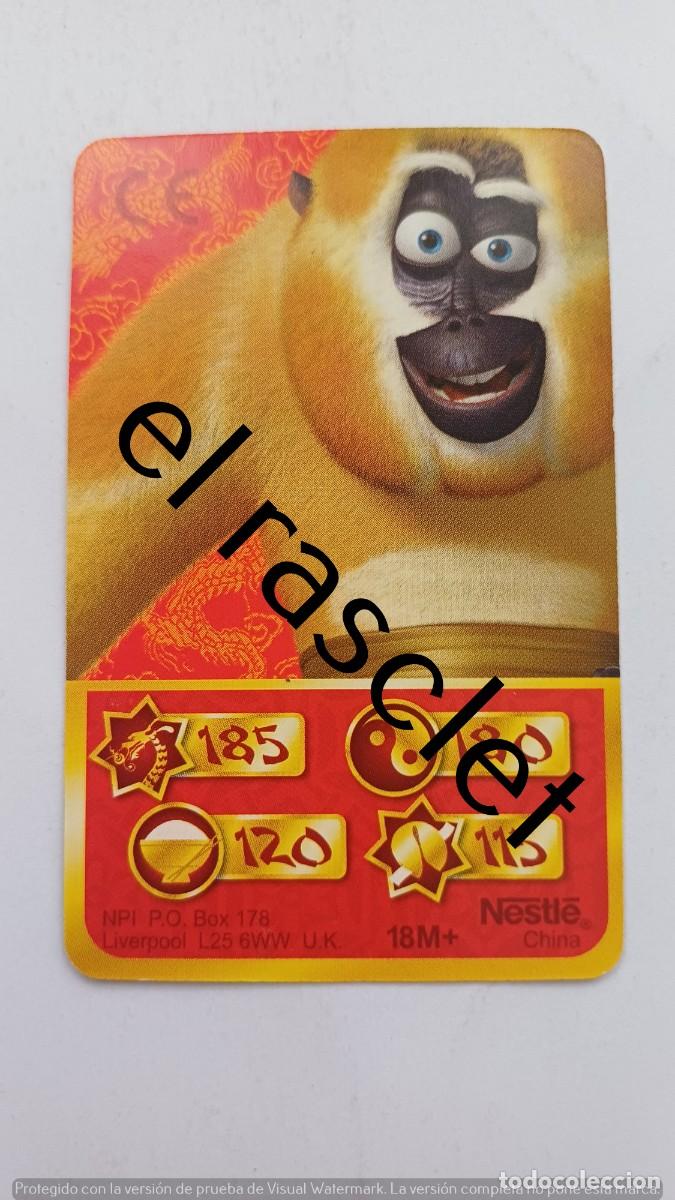 Trading Cards: CARTA/CROMO -KUNFU PANDA DREAMWORKS.