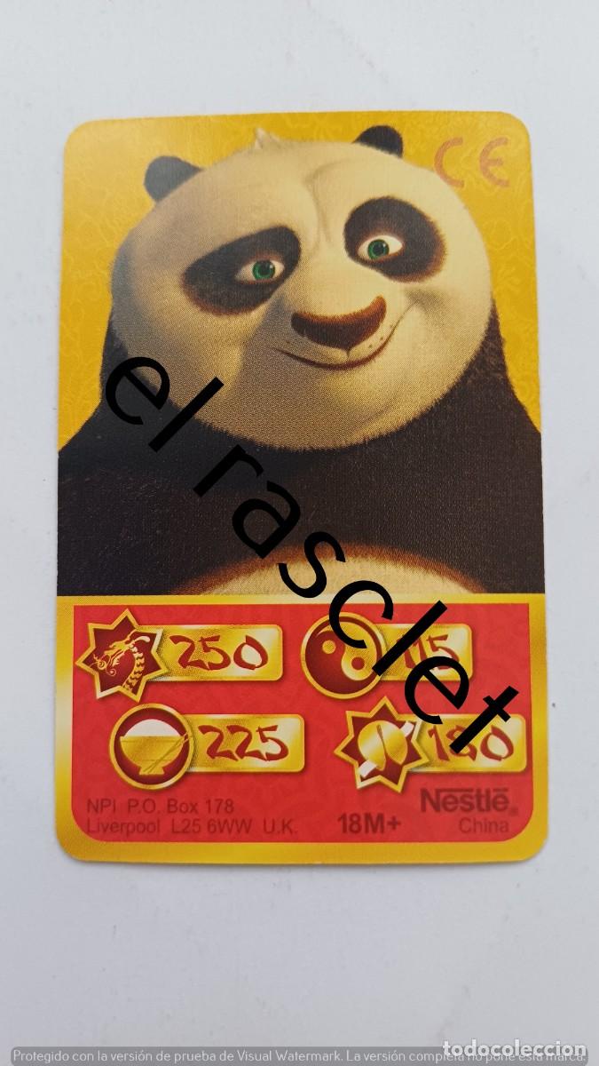 Trading Cards: CARTA/CROMO -KUNFU PANDA DREAMWORKS.