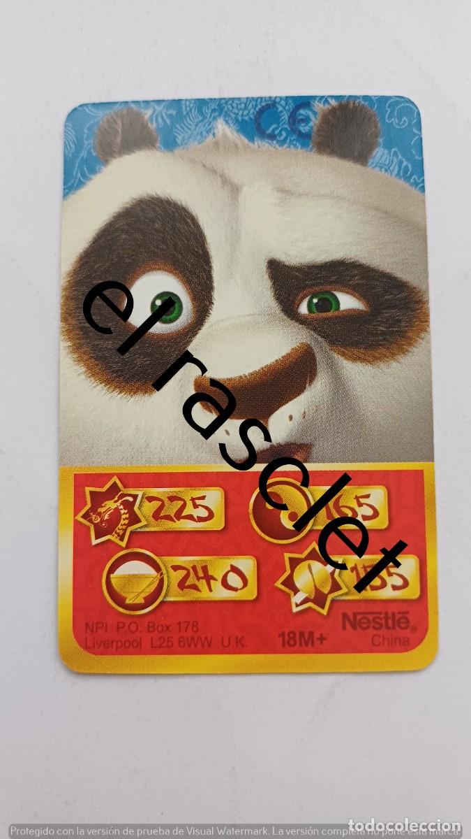 Trading Cards: CARTA/CROMO -KUNFU PANDA DREAMWORKS.