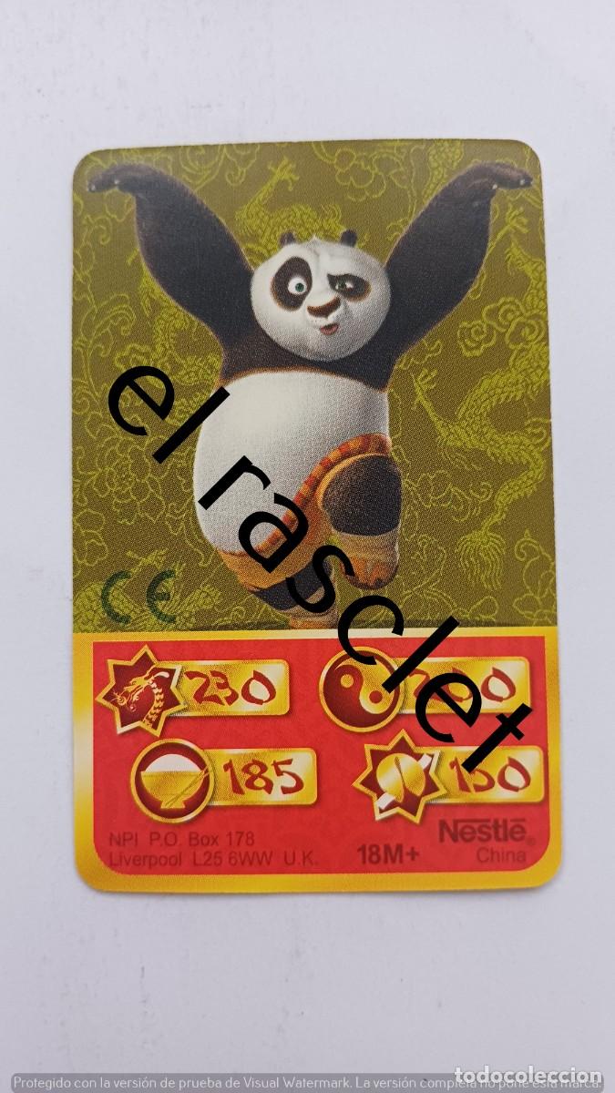 Trading Cards: CARTA/CROMO -KUNFU PANDA DREAMWORKS.