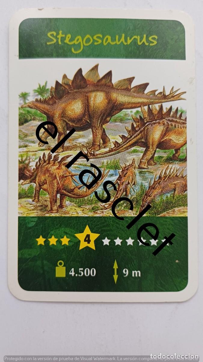 Trading Cards: CARTA/CROMO -- DINOX - STEGOSAURUS
