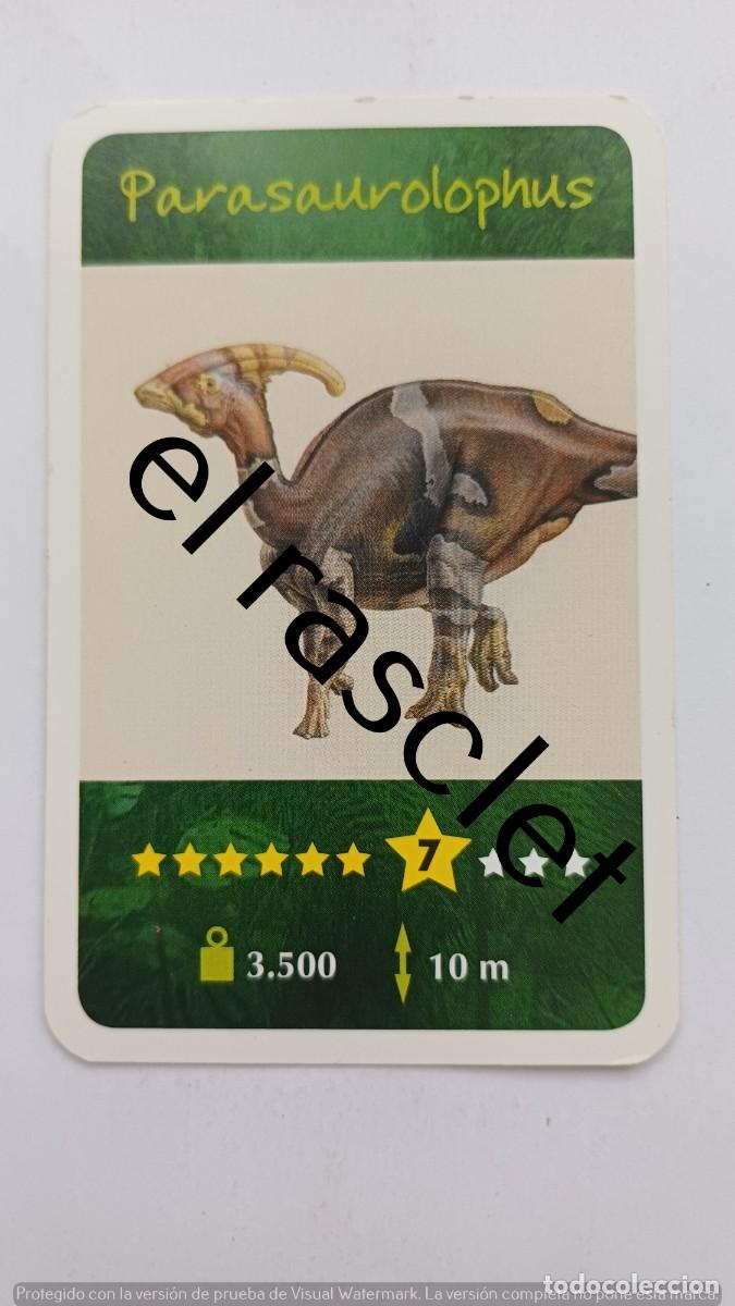 Trading Cards: CARTA/CROMO -- DINOX -PARASAUROLOPHUS